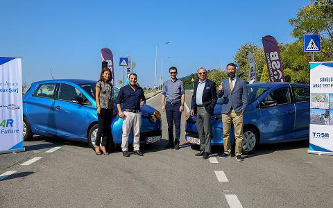 Sürücüsüz Araç Test Parkuru’nda ilk testler