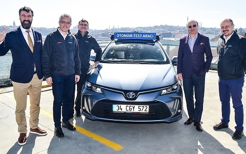 Sürücüsüz Araç İstanbul Sokaklarında